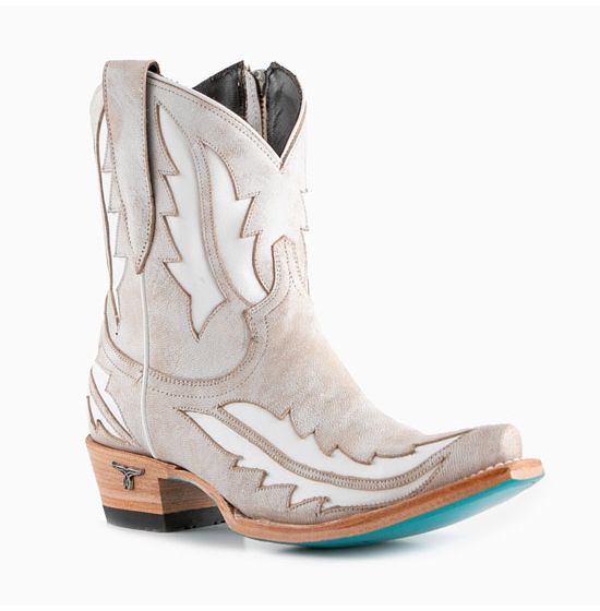 Lane Ceramic Crackle Walk the Line Booties