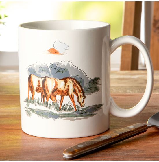 Paseo Road by Hiend Ranch Life in Color Remuda Horse Mug