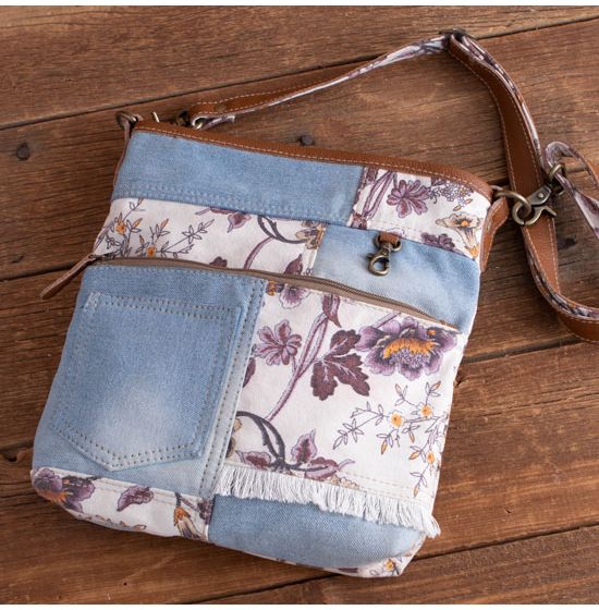 Patchwork Blooms Shoulder Bag