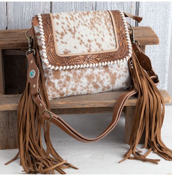 Blendy Hand Tooled Bag