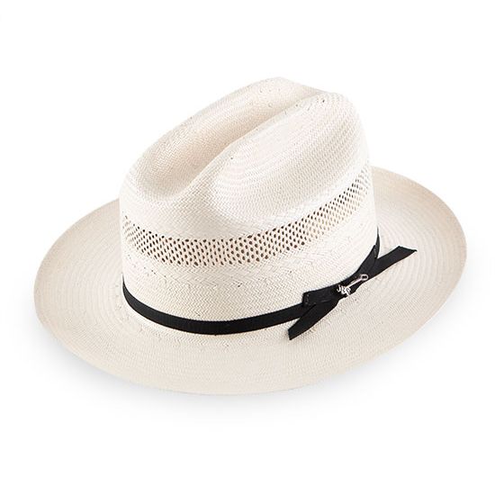 Stetson 10X Natural Open Road Straw Hat