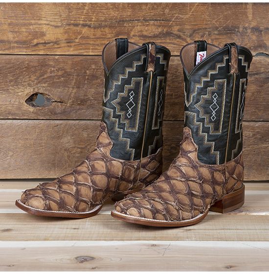 Tony Lama Leviathan Chocolate Big Fish Boots