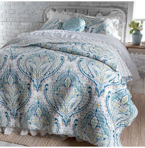 paisley print quilts