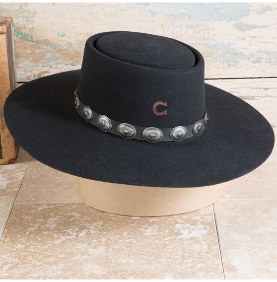 Charlie 1 Horse Black High Desert Hat