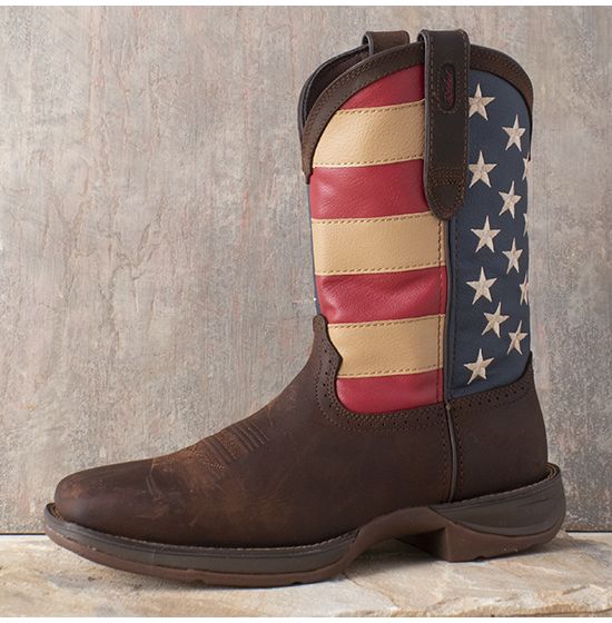 Durango american best sale flag boots mens