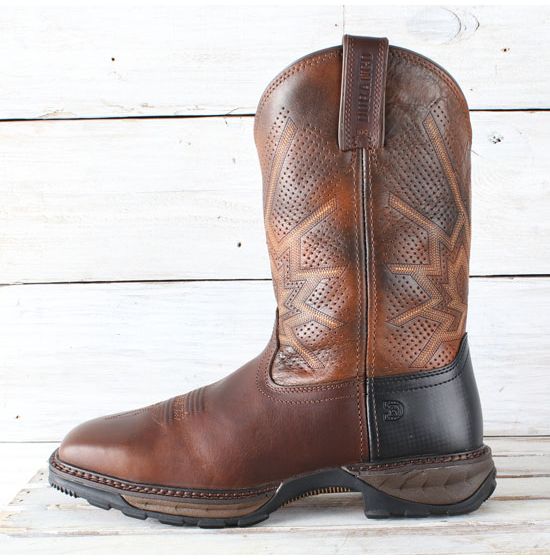 Durango Tobacco Ventilated Steel Toe Workboots