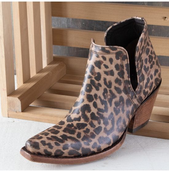 Ariat Distressed Leopard Dixon Boots