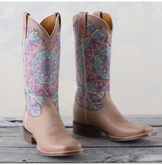 Used tin haul boots top