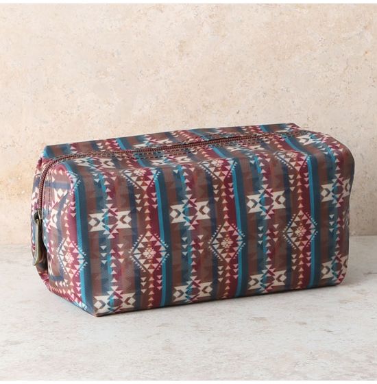 Justin Sierra Aztec Cosmetic Bag