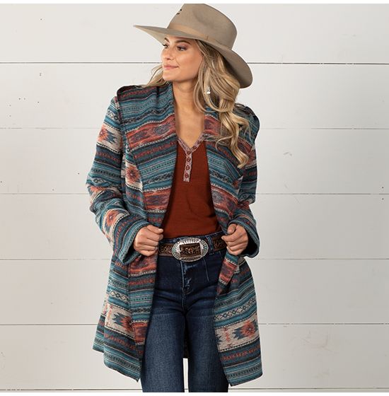 Hatchie Navajo Blanket Jacket