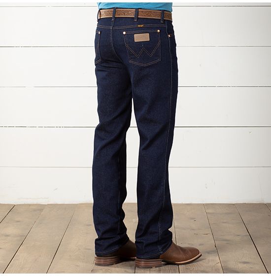 Medicin syre forbruge Wrangler Slim Fit Active Flex Prewashed Indigo 936AFPW Jeans