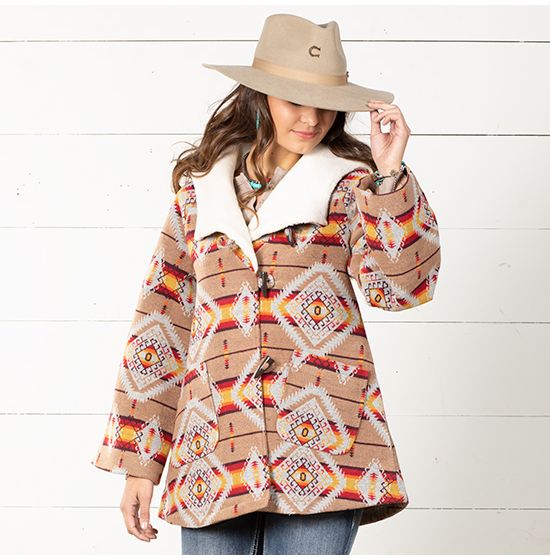 Powder River Dusty Trails Wool Coat