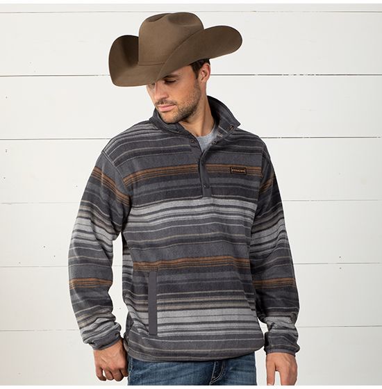 Cinch Rusty Creek Quarter Pullover