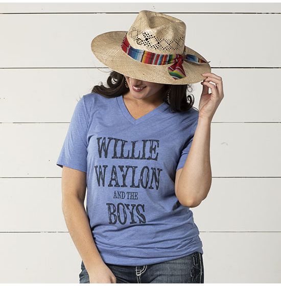 Willie, Waylon & The Boys Tee Shirt