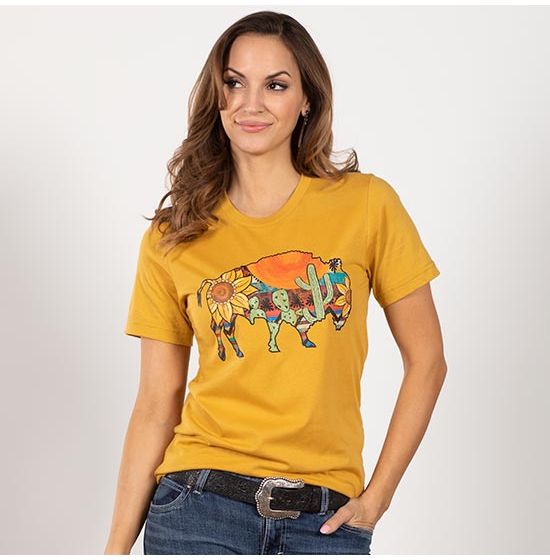 Sunflower Buffalo Tee Shirt