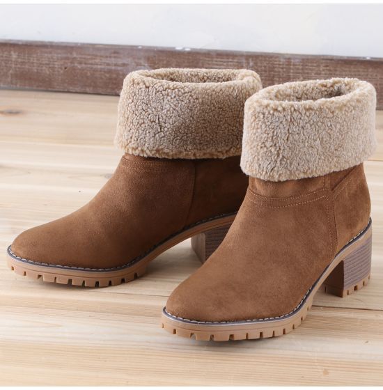 Corkys Brown Cotton Boots