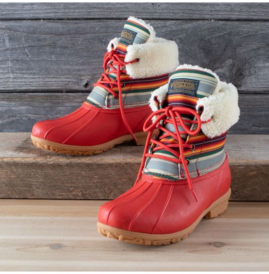 Pendleton Serape Duck Boots