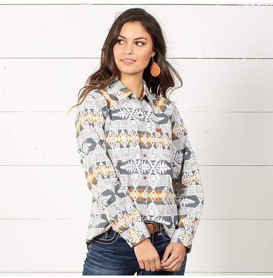 Pendleton Arrowhead Billie Jean Top By Ariat