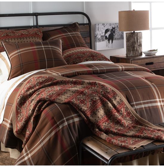 Hiend Jackson Plaid Comforter Set