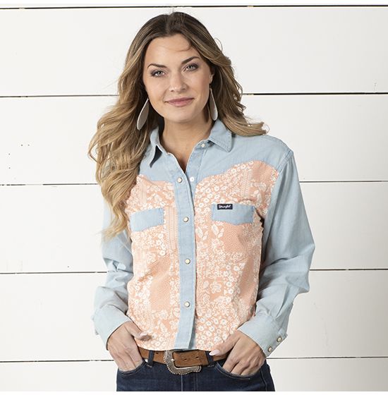 Wrangler Retro Vintage Floral Top