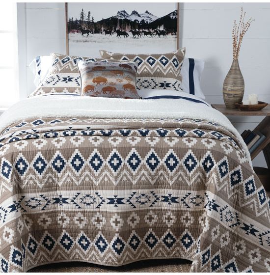 Indigo Sands Southwest Quilt Set