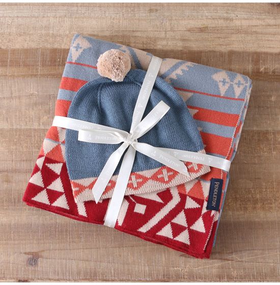Pendleton baby blanket with beanie hotsell