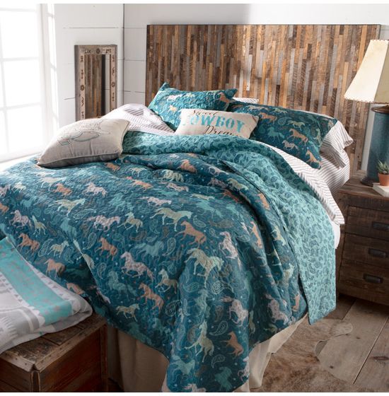 Sweet Cowboy Dreams Quilt Set