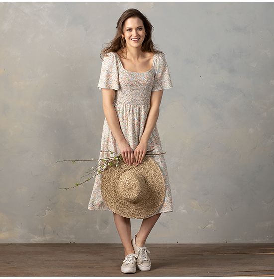 Country Grace Dancing In Flowers Dress