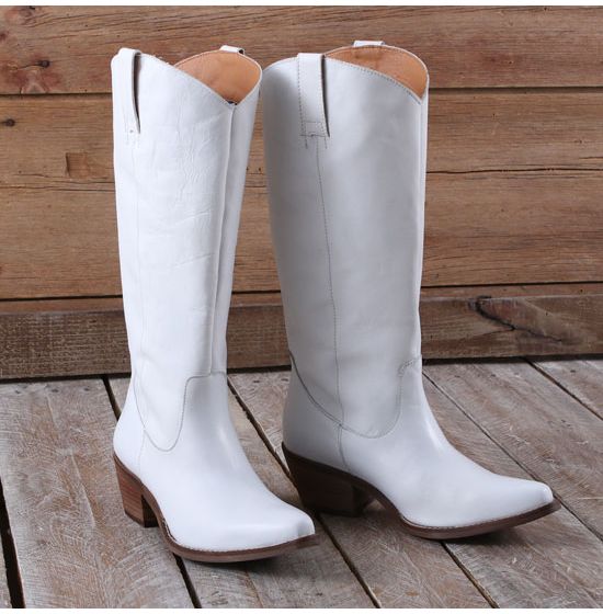 Dingo Ladies' Bonanza White Boots