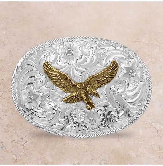 Montana Silversmiths Classic Eagle Buckle
