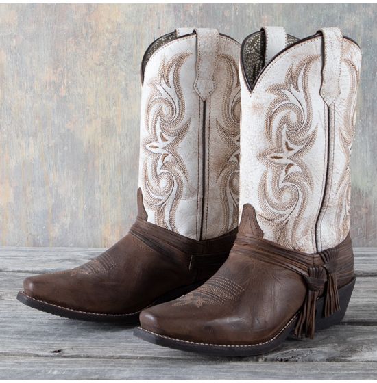 Laredo Myra Sand White Boots