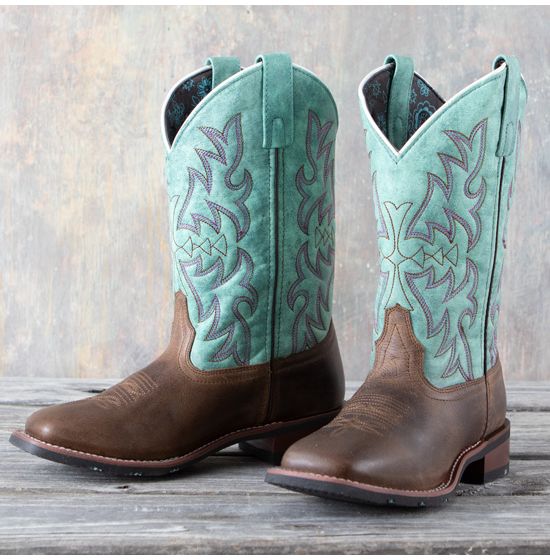 Laredo Turquoise Anita Boots