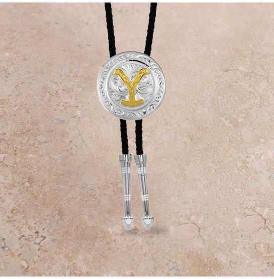 Montana Silversmiths Yellowstone Bolo Tie