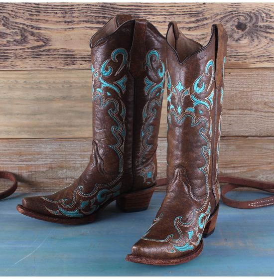 Corral Circle G Turquoise Boots