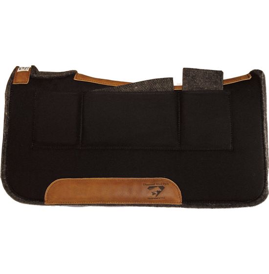 Diamond Wool Contour Relief Saddle Pad