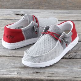 Red dude shoes clearance
