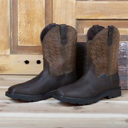 Ariat Dark Brown H2O Groundbreaker Boots