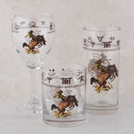 Branded Bronco Glassware Sets