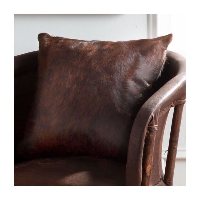 genuine cowhide pillows