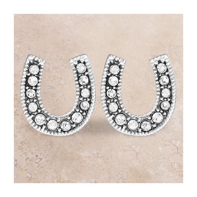 Montana silversmith horseshoe deals earrings