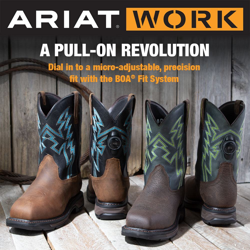 Learn about the BOA Precision Fit System From Ariat Boots