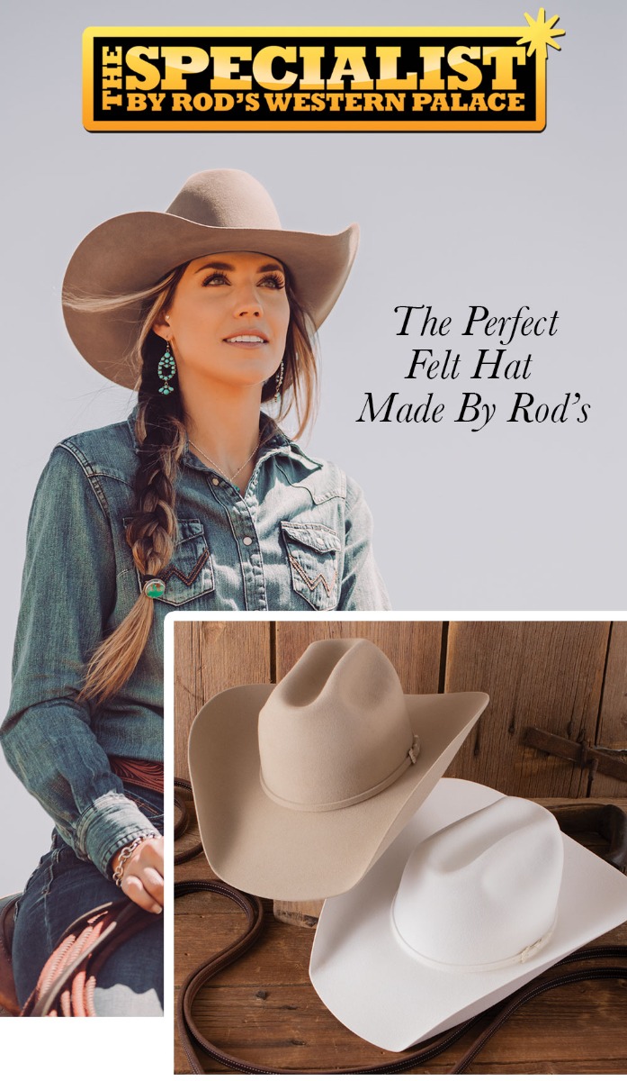 The Specialist Hat By Rod's Western Palace