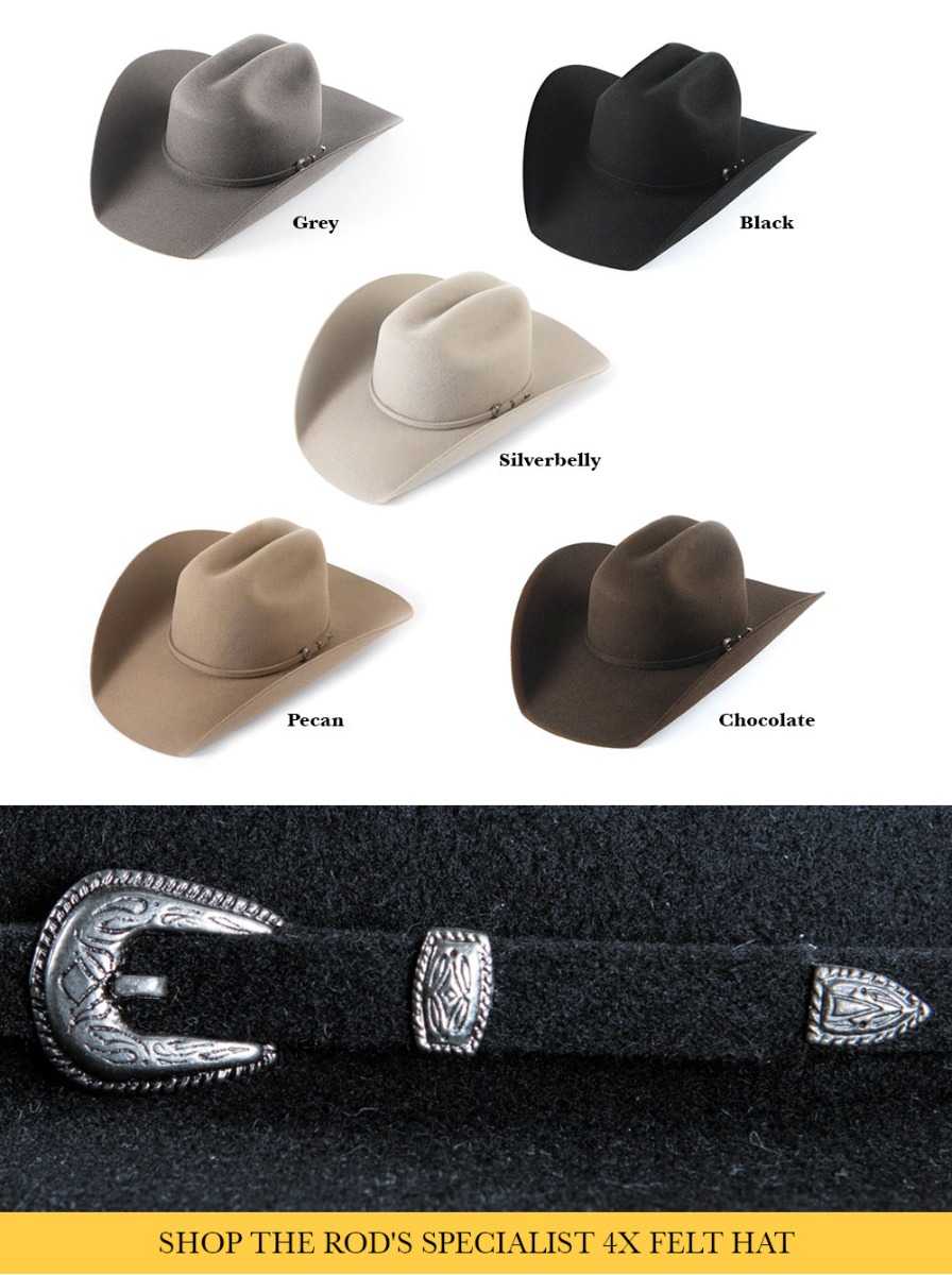 Specialist 10X Black Felt Hat