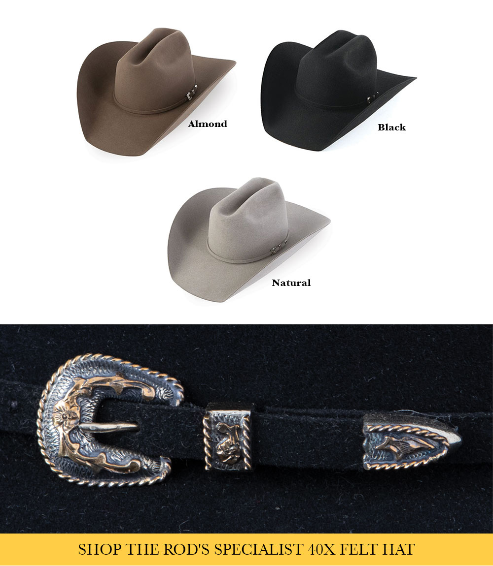 Specialist 10X Black Felt Hat