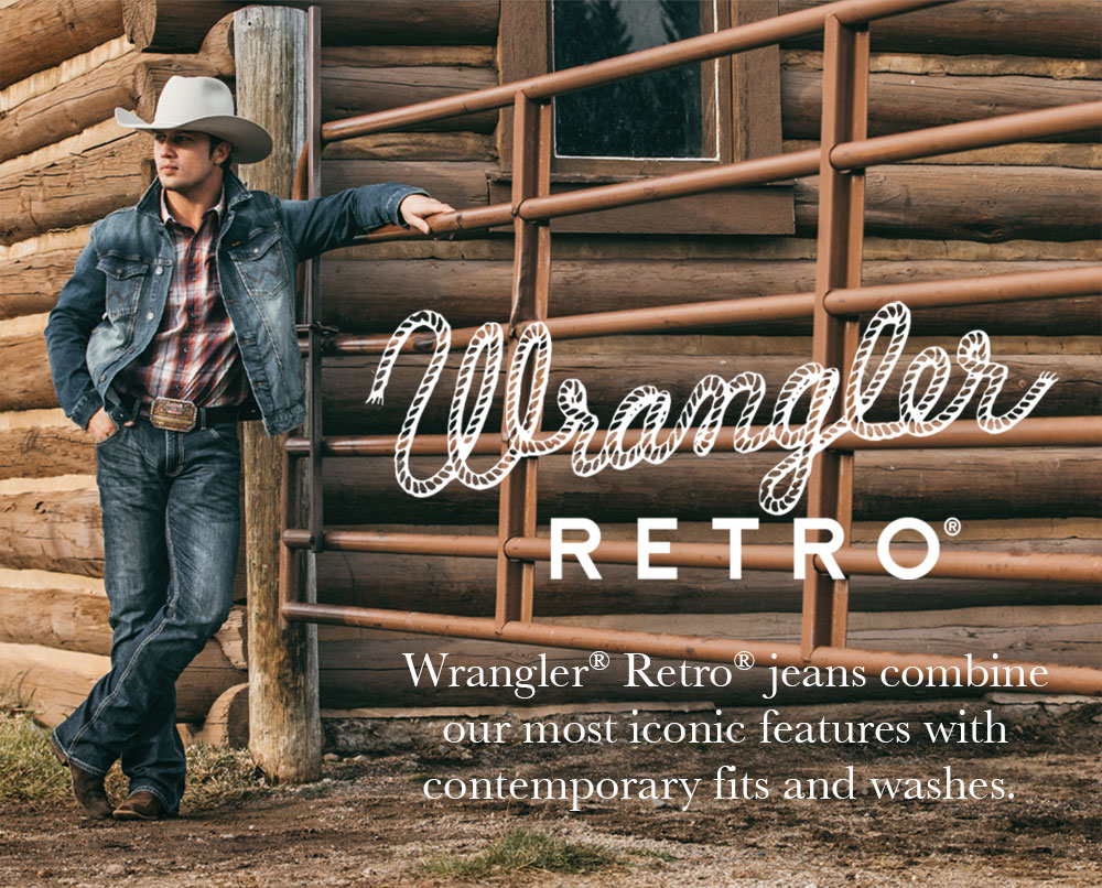 Wrangler Retro Bearcreek Slim Bootcut 77MWZBR Jeans at Rod's