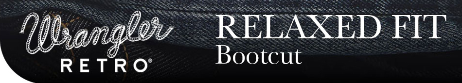 Shop Men's Wrangler Retro Jeans Relaxed Fit Bootcut