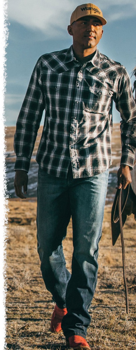Shop Men's Wrangler Retro Jeans Relaxed Fit Bootcut