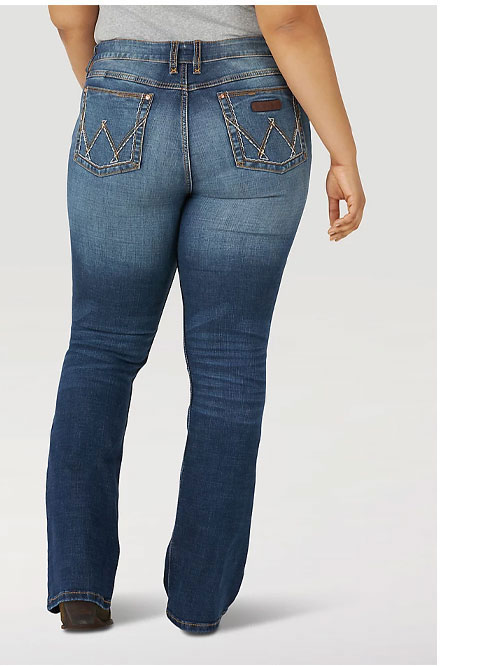 Shop the Wrangler Retro Mae Plus Jeans