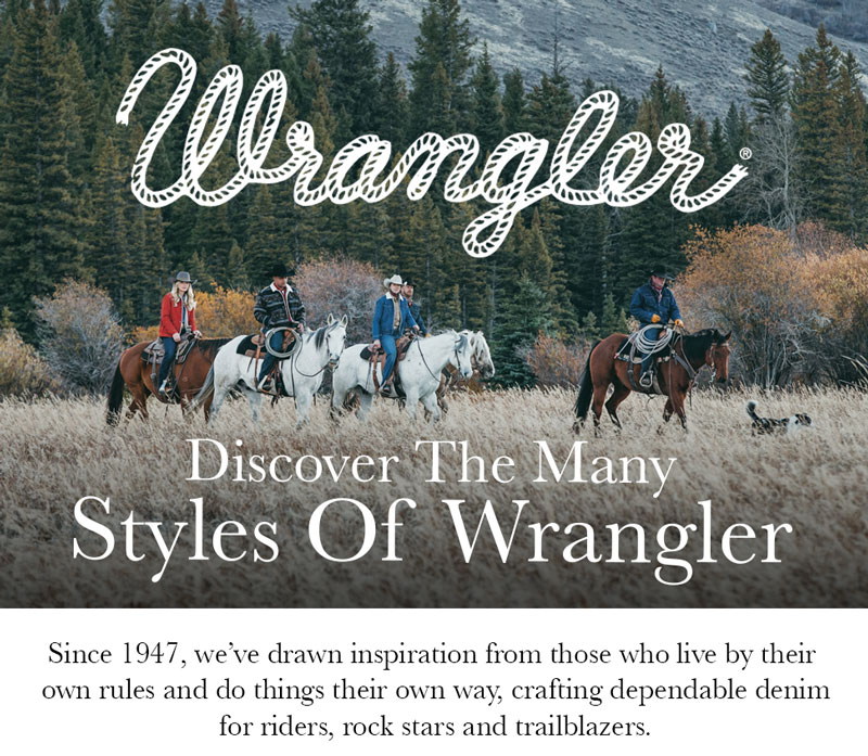Discover The Many Styles of Wrangler