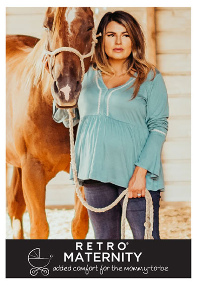 Learn More about the Retro Maternity Jeans From Wrangler
